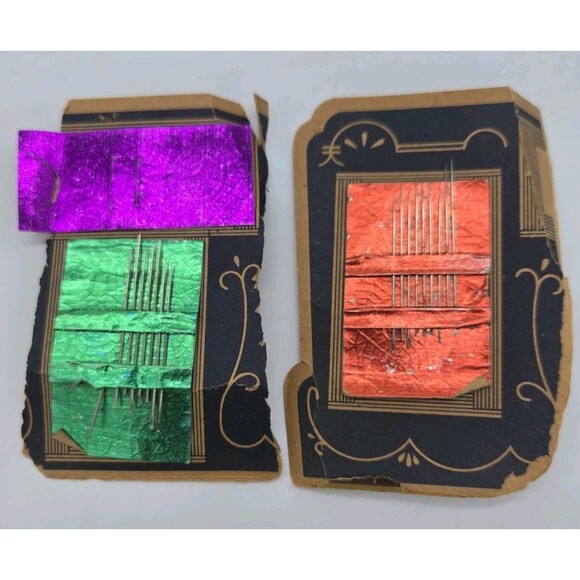 Vintage Sewing Notions Lot 1950s Needles Snap Grip Fastener Hook Eye Loop Singer - Picture 6 of 14